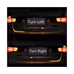 Promotion! 1.2m 12V Car Four Colors Flow Type 36 LED Car Tailgate Strip