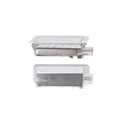 2Pcs Error Free White LED Courtesy Footwell Under Door Light Welcome Lamp