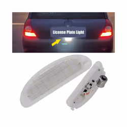 18 LED 12V Canbus Car License Number Plate Lamp 7700410754 No Error For