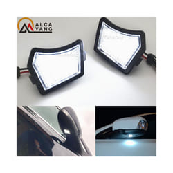 2x LED Under Mirror Puddle Light For Volvo V40 V50 V60 V70 MK3 C70 MK2
