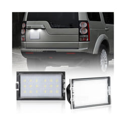 2pc Number Plate Lights LED Rear License Plate Lamp for Land Rover Discovery