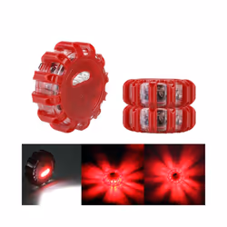Warning Lamp Safety Barricade Light Emergency Strobe Flashing Lights Round