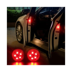2Pcs/pack Led Car Door Anti-collision Warning Light 5 Light Door Light