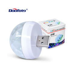 Car USB Ambient Light DJ RGB Mini Colorful Music Sound Ball Led USB Interface