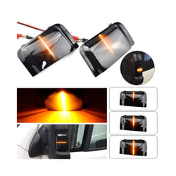 A Pair Car LED Dynamic Rearview Mirror Lights For Citroen Jumper Fiat