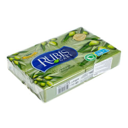 RUBIS Care Green Soap Bars with Olive Oil 125g x 4 pcs - 6299