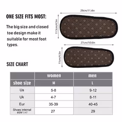 Christmas Winter Plaid Tartan Indoor House Slippers Xmas Red Black Buffalo Home Slippers Memory Foam Closed Toe Slipper Non Slip for Spa Hotel Bedroom