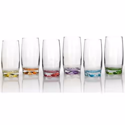 Bekinox 25013, Transparent, Glass, 6 pc(s), Round, Clear, 275 ml