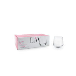 Gurallar Artcraft LAL361F whiskey glass Transparent 6 pc(s) 345 ml
