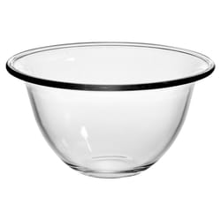 Pasabahce 17cm Tempered Clear Glass Mixing Bowls Food Microwave Safe