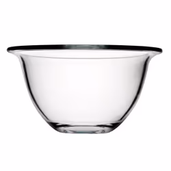 Pasabahce 17cm Tempered Clear Glass Mixing Bowls Food Microwave Safe