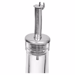 Pasabahce 1L Oil Vinegar Glass Bottle Metal Pourer - 1