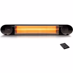 Veito Blade S2500, Infrared electric space heater, Carbon fibre, CE, TUV / GS, Indoor & outdoor, Ceiling, Wall, Black