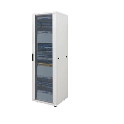 LogiLink D16S66G rack cabinet 16U Freestanding rack Grey