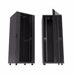 LogiLink 19" Schrank 22HE schwarz, Freestanding rack, 22U, 1500 kg, 63 kg, Black