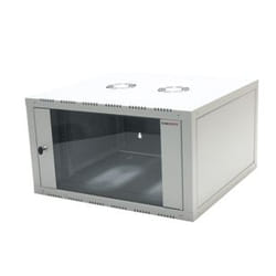 LogiLink W09E66G rack cabinet 9U Wall mounted rack Grey