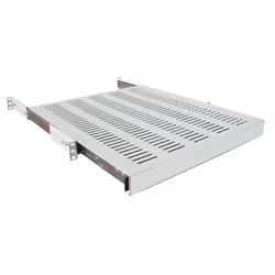 - Weight: 6kg- 19" Sliding shelf 1 U. 465x1000m- Material: 1.5 mm steel- Maximum static load: 35 kg- Finish: Electrostat ...