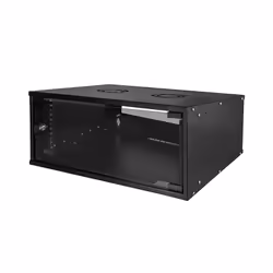 Cost-effective and light-weight wall rack solution for SoHo networks or sub- and floor distribution. This 19" wall cabin ...