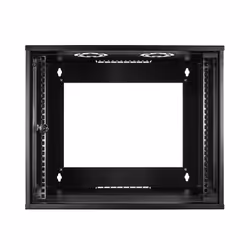 LogiLink W06C55B rack cabinet 6U Wall mounted rack Black - Additional view 4