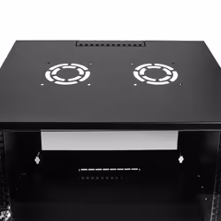 LogiLink W09C55B rack cabinet 9U Wall mounted rack Black - Additional view 5