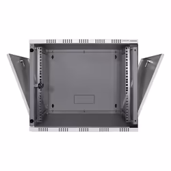 LogiLink W15B54G rack cabinet 15U Wall mounted rack Grey