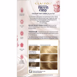 Clairol Nice' n Easy CrÃ¢Ãme, Natural Looking Oil Infused Permanent Hair Dye, SB1 Ultra Light Natural Beach Blonde 177 ml