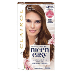 Clairol Nice' n Easy Permanent Hair Dye 5WR Medium Warm Auburn