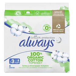 Always Ultra Cotton Protection Night Sanitary napkin 8 pc(s)