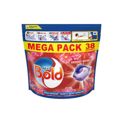 Bold All-in-1 PODS Washing Liquid Capsules, 38 Washes, Desert Rose