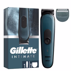 Gillette Intimate i3 Trimmer for Men, Pubic Hair Trimmer & Shaver for Men, SkinFirst Technology, Lifetime Sharp Blades, Water ...