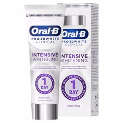 Pro 3D White Clinical Intensive Whitening Radiant White Toothpaste 75ml