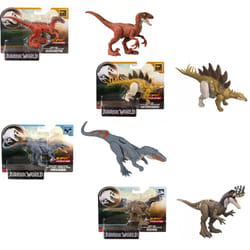 JURASSIC WORLD DANGER Pack Dinosaur Figure with Sound - Set of X4