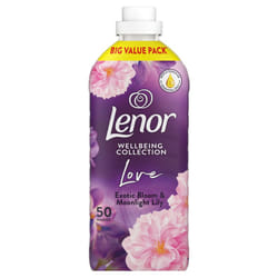 Lenor Wellbeing Fabric Conditioner- Exotic Bloom & Moonlight Lily