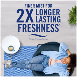Air Freshener Room Spray & Bathroom Air Freshener, 185ML X 8, Odour Eliminator & Bathroom Air Freshener, Cotton Fresh