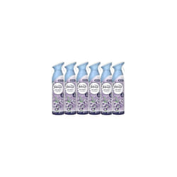 6 X 185 ml Febreze Air Mist Air Freshener Spray - Lavender
