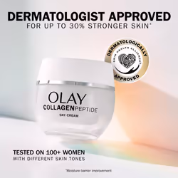 Collagen Peptide Face Moisturiser Day Cream, Skincare with Niacinamide 99% Purity and Antioxidant Vitamin E Advanced Anti Aging Skin Care: Strengthens - Additional view 5
