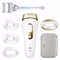 Braun Silk-expert Pro PL5356 Intense pulsed light (IPL) Gold, White - Additional view 2