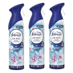 3 X 185 ml Febreze Air Mist Air Freshener Spray - Spring Awakening