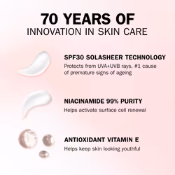 Regenerist Niacinamide Day Cream Face Moisturiser SPF 30, Skincare with Niacinamide 99% Purity, Antioxidant Vitamin E.