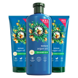 Argan Oil Shampoo and Conditioner Set for Dry, Curly or Wavy Hair. Helps to hydrate, soften and smooth. For all hair types including Curls & Waves,