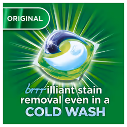 All-in-1 PODS, Washing Liquid Laundry Detergent Capsules 86 Washes, Original, Outstanding Stain Removal In 1 Wash, Brrrilliant In Cold & Short (Pack