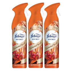3 X 185 ml Febreze Air Mist Air Freshener Spray - Enchanted Forest