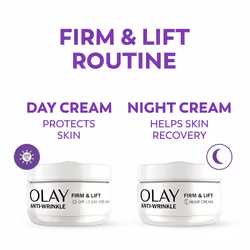 Anti-Wrinkle Firm & Lift Giftset: SPF15 Day Face Cream 50ml + Night Cream Moisturiser 50ml, Anti-Ageing Skin Care