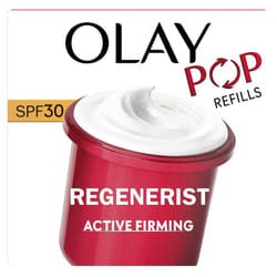 Regenerist Day Face Cream SPF30 Refill, Anti-Wrinkle + Active Firming Skincare Moisturiser, Sun Protection, Anti-Ageing Niacinamide and Peptides,