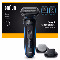 Braun Series 5 52-B1650S men's shaver Foil shaver Trimmer Blue - Additional view 3