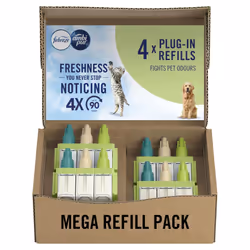 3Volution Air Freshener Plug In Refills, 4 Refills (20MLx4), Pet Odour Fighter, 3 Alternating Scents To Fight Odours, Febreze ...