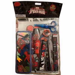 Marvel Spider Man Pencil Stationary School Supply kit 11pc New