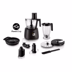 Philips 7000 series Food processor HR7776/90, 2.2 L, 22000 RPM, 2.2 L, 1 m, 3.4 L, 1.7 L