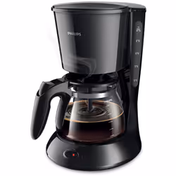 Philips Daily Collection HD7461/20 Coffee maker, Drip coffee maker, 1.2 L, Ground coffee, 1000 W, Black