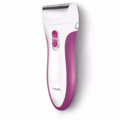 Philips for legs Wet and Dry electric shaver, Foil shaver, 1 head(s), White, Shaving, Wireless, AA